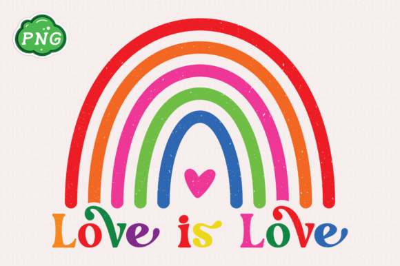 Download Love is Love PNG, Rainbow PNG, Valentine - Rainbow png Collection