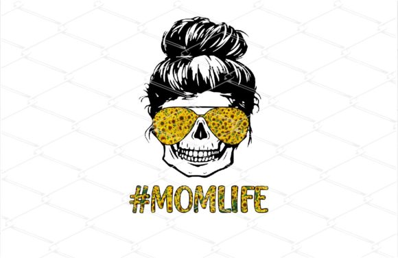 Download Mom Life Skull Sunflower Sunglasses - Flower Collection