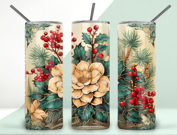 Download Retro Flower Tumbler Design 20oz - Tumbler design Collection